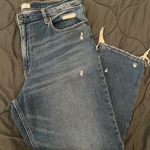 Abercrombie & Fitch High Rise Blue Jeans